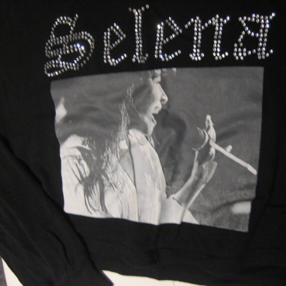 Rare Vintage Selena Quintanilla Original Concert Merch, Lot of 2 Shirts